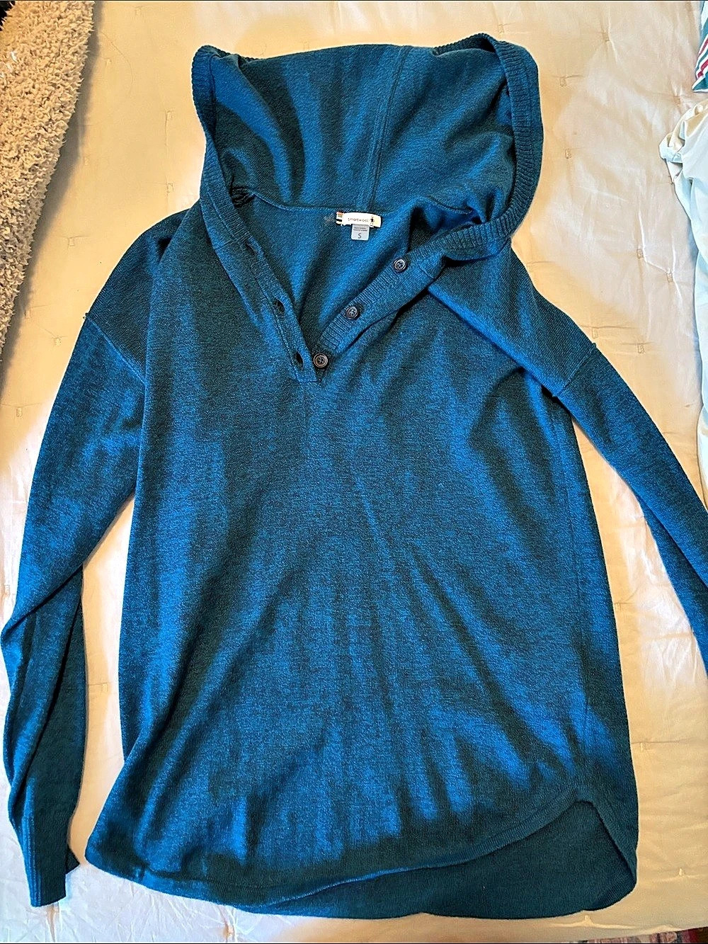 Smartwool Women'Small Merino Wool hooded Sweater Size Small